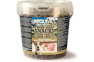 Arquivet Snacks de Carne Fresca de Pollo, 800 g, para Perros Adultos