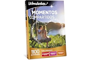 WONDERBOX Caja Regalo -Momentos COMPARTIDOS- 1.100 Actividades para Dos Personas