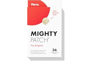 Mighty Patch™ Original patch from Hero Cosmetics - Hydrocolloid Acne Pimple Patch for Covering Zits and Blemishes in Face and