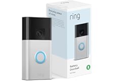 All-new Ring Battery Doorbell, Head-to-Toe Video, Live View with Two-Way Talk, and Motion Detection & Alerts (2024 release), 