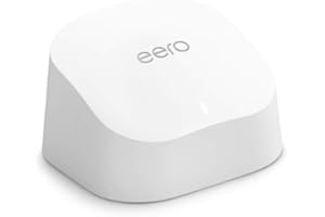 Amazon eero 6 mesh wifi extender - Add up to 1,500 sq. ft. of Wi-Fi 6 coverage to your existing eero mesh wifi network