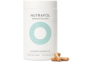 Nutrafol Women's Balance Hair Growth Supplements, Ages 45 and Up, Clinically Proven for Visibly Thicker Hair and Scalp Covera