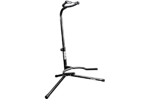 Rok-It Standard Guitar Stand for Acoustic, Electric, or Bass Guitars; (RI-GTRSTD-1)