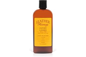 Leather Honey Leather Cleaner: Non-Toxic Leather Care Made in the USA Since 1968. Deep Cleans Leather, Faux & Vinyl - Couches