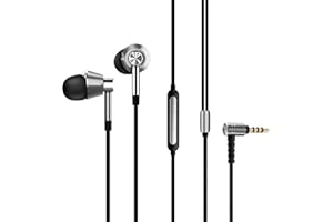 1MORE Triple Driver In-Ear Earphones Hi-Res Headphones with High Resolution, Bass Driven Sound, MEMS Mic, In-Line Remote, Hig