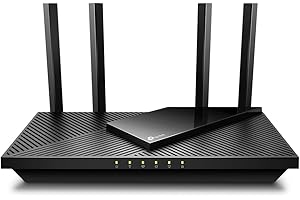 TP-Link AX1800 WiFi 6 Router V4 (Archer AX21) – Dual Band Wireless Internet Router, Gigabit Router, Easy Mesh, Works with Ale