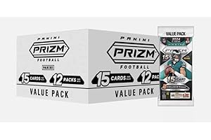 2024 Panini Prizm Football Card Fat Pack Cello Box