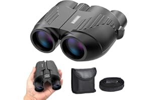 Rodcirant Binoculars 20x25 for Adults and Kids, High Power Easy Focus Binoculars with Low Light Vision, Compact Binoculars fo