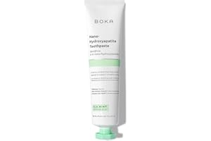 Boka Fluoride Free Toothpaste Nano Hydroxyapatite, Helps Remineralize, Appropriate for Sensitive Teeth, Whitening - for Adult