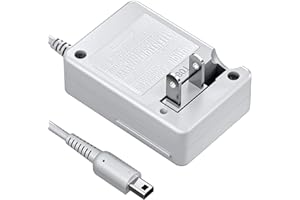 VOYEE 3DS Charger Compatible with Nintendo 3DS/ DSi/DSi XL/ 2DS/ 2DS XL/New 3DS XL 100-240V Wall Plug Adapter