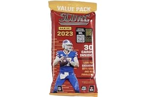 2023 Score Football Trading Card Cello Fat Pack (30 Cards)