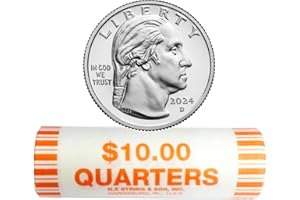 2024 D Washington Quarter Roll Quarter US Mint Uncirculated