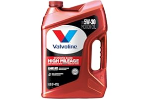 Valvoline High Mileage with MaxLife Technology SAE 5W-30 Synthetic Blend Motor Oil 5 QT