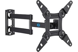 Pipishell Full Motion TV Monitor Wall Mount Bracket Swivel Tilt Extension Rotation for Echo Show 21/15 and Most 13-42 Inch LE