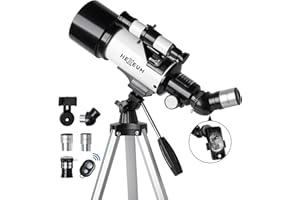 Telescope for Kids & Adults - 70mm Aperture 500mm AZ Mount Fully Multi-Coated Optics Astronomical refracting Portable Telesco