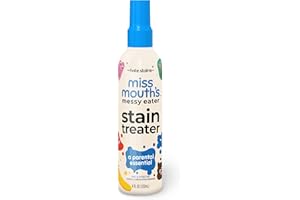 Miss Mouth's Messy Eater Stain Treater Spray - 4oz Stain Remover - Newborn & Baby Essentials - No Dry Cleaning Food, Grease, 