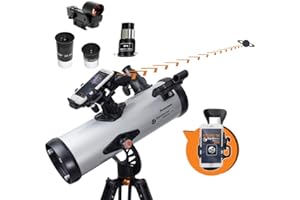 Celestron – StarSense Explorer LT 114AZ Smartphone App-Enabled Telescope – Works with StarSense App to Help You Find Stars, P