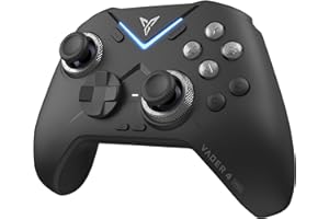 FLYDIGI Vader 4 Pro PC Controller Force Adjustment Lever Joystick Hall & Micro 2-in-1 Triggers 1000Hz Report Rate Stereo Vibr