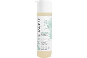 The Honest Company 2-in-1 Cleansing Shampoo + Body Wash | Gentle for Baby | Naturally Derived, Tear-free, Hypoallergenic | Fr