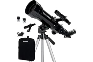 Celestron - 70mm Travel Scope - Portable Refractor Telescope - Fully-Coated Glass Optics - Ideal Telescope for Beginners - Bo