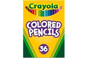 Crayola Colored Pencils (36ct), Kids Pencils Set, Arts & Crafts Supplies, Coloring Book Pencils, Gifts for Kids & Toddlers, A