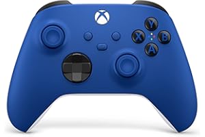 Xbox Wireless Controller Shock Blue - Wireless - Bluetooth - USB Series X, Series S, One, PC, Android, iOS, Tablet - Shock Bl