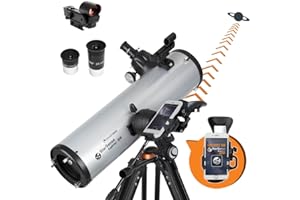 CELESTRON StarSense Explorer DX 130AZ Smartphone App-Enabled Telescope – Works with StarSense App to Help You Find Stars, Pla