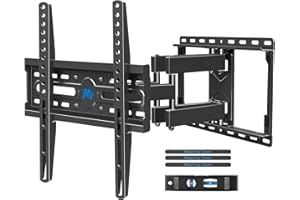 Mounting Dream TV Wall Mount for 32-65 Inch TV, TV Mount with Swivel and Tilt, Full Motion TV Bracket with Articulating Dual 