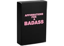 shoprotik Badass Affirmation Cards - Daily Motivational and Inspirational Cards for Women