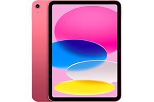 Apple iPad (10th Generation): with A14 Bionic chip, 10.9-inch Liquid Retina Display, 64GB, Wi-Fi 6, 12MP front/12MP Back Came