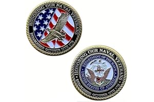 The US Navy Military Challenge Coin Pays Tribute to Our Navy Veterans