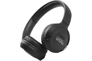 JBL Tune 510BT - Bluetooth headphones with up to 40 hours battery, microphone for call, foldable and comfortable, Android and