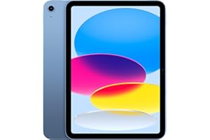 Apple iPad (10th Generation): with A14 Bionic chip, 10.9-inch Liquid Retina Display, 64GB, Wi-Fi 6, 12MP front/12MP Back Came