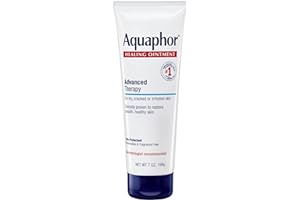 Aquaphor Healing Ointment Advanced Therapy Skin Protectant, Body Moisturizer for Dry Skin, Minor Cuts and Burns, Dry Cuticles