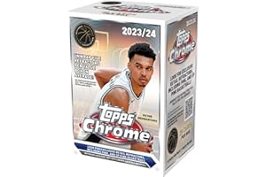 2023/24 Topps Chrome Basketball Trading Card Blaster Box (Pink Refractors)