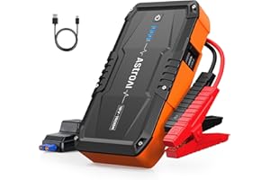 AstroAI S8 Car Battery Jump Starter, 1500A Car Jumper Starter Battery Pack for Up to 6.0L Gas & 3.0L Diesel Engines, 12V Port