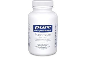 Pure Encapsulations Magnesium (Glycinate) - Supplement to Support Stress Relief, Sleep, Heart Health, Nerves, Muscles, and Me