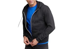 Hanes Men's EcoSmart Fleece Full-Zip Hoodie Sweatshirt