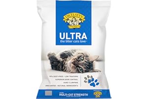 Dr. Elsey's Premium Clumping Cat Litter - Ultra - 99.9% Dust-Free, Low Tracking, Hard Clumping, Superior Odor Control, Unscen