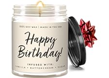 WAX & WIT Candle Gifts, Birthday Gifts for Women - Happy Birthday Candle for Women - Birthday Gifts for Friend - Mom Birthday