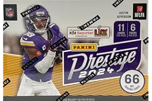 2024 Prestige Football Trading Cards Blaster Box (6 Packs)