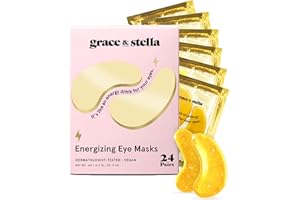 grace & stella Under Eye Mask - Valentines Day Gifts for Women - Reduce Dark Circles, Puffy Eyes, Undereye Bags, Wrinkles - G