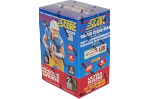 2024 Panini Score Football Factory Sealed Blaster Box 122 Total Cards (6 Packs of 22 Cards)