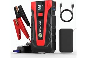 Scatach 011 3000A Car Battery Jump Starter,12V Jump Starter Battery Pack (up to 9.0L Gasoline and 7.0L Diesel Engine), Portab