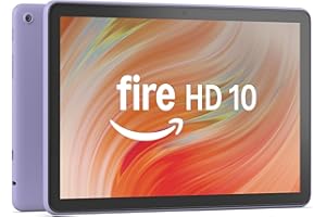 Amazon Fire HD 10 tablet (newest model) built for relaxation, 10.1" vibrant Full HD screen, octa-core processor, 3 GB RAM, 32