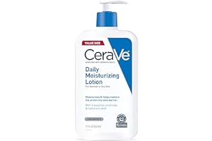 CeraVe Daily Moisturizing Lotion for Dry Skin, Body Lotion & Face Moisturizer with Hyaluronic Acid and Ceramides, Daily Moist