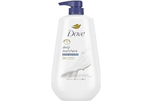 Dove Body Wash with Pump Deep Moisture For Dry Skin Moisturizing Skin Cleanser with 24hr Renewing MicroMoisture Nourishes The