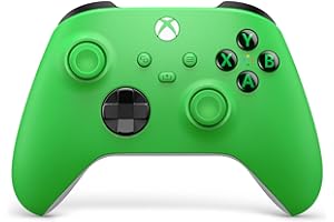 Xbox Core Wireless Gaming Controller  17 Velocity Green Series X|S, One, Windows PC, Android, and iOS