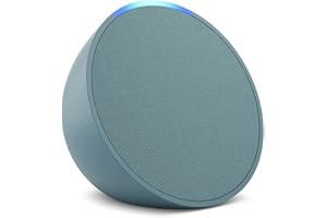 Amazon Echo Pop (newest model), Full sound compact smart speaker with Alexa, Midnight Teal