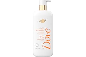 Dove Exfoliating Body Wash Glow Recharge Energizes & illuminates skin 3% brightening serum with vitamin C 18.5 oz